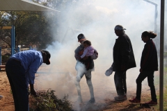 The smoking ceremony at the Boonthamurra People's consent determination