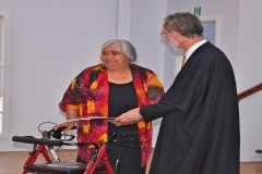 Barbara Bond and Justice Mansfield